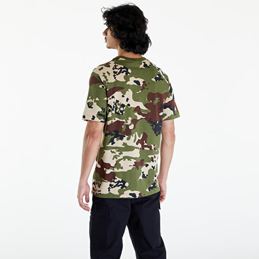 T shirts adidas Camo Trefoil Tee Wild Pine Queens