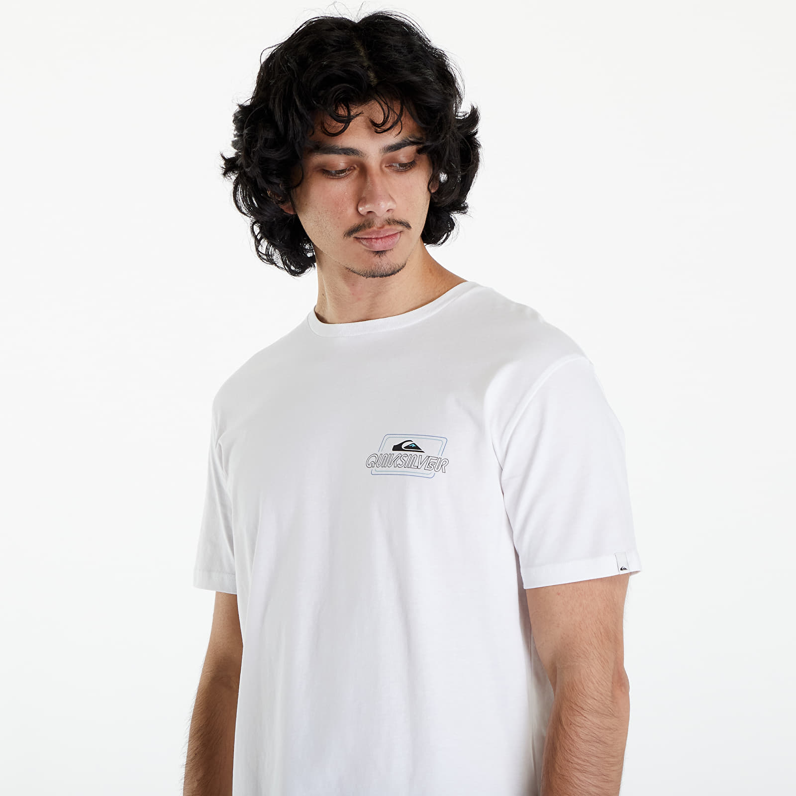 T shirts Quiksilver Line By Line White Queens