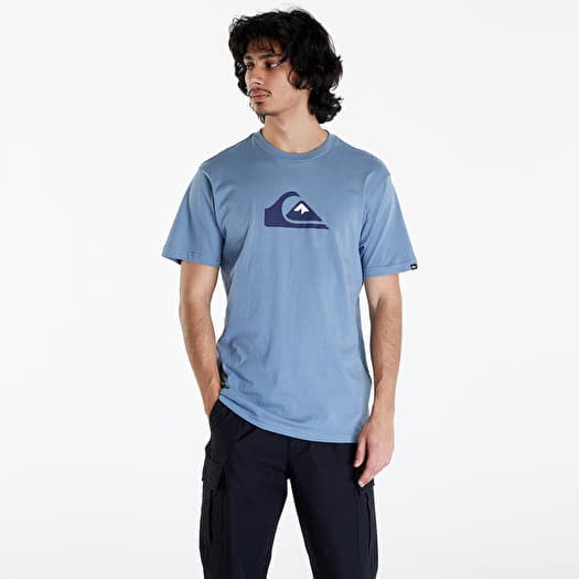 Тениска Quiksilver Comp Logo SS Tee Blue Shadow