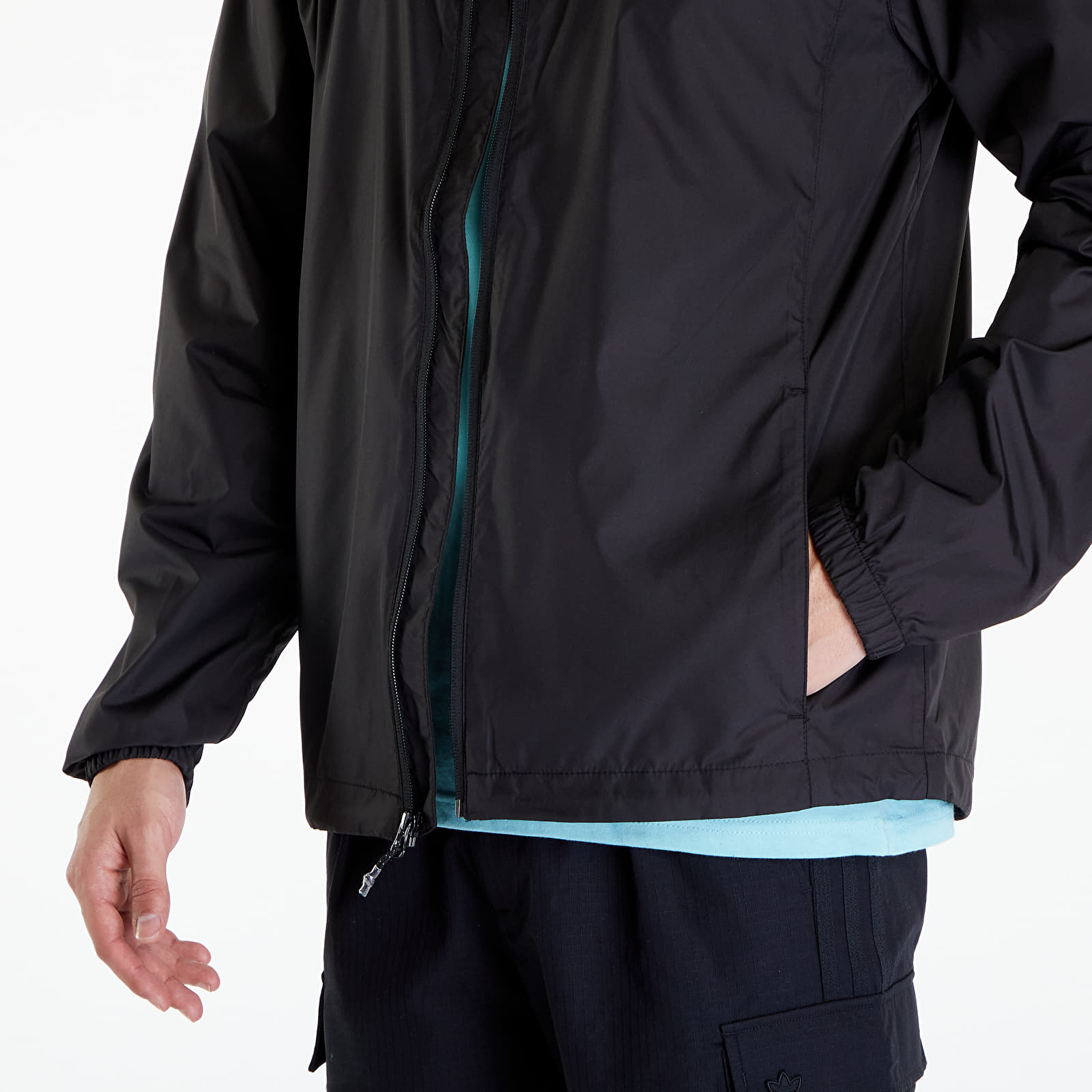 Bundy Quiksilver Overcast Windbreaker Black