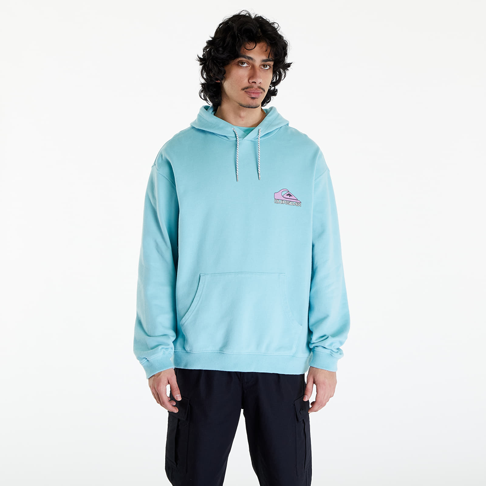 Sweatshirts Quiksilver Apog Heritage Hoodie Marine Blue Queens