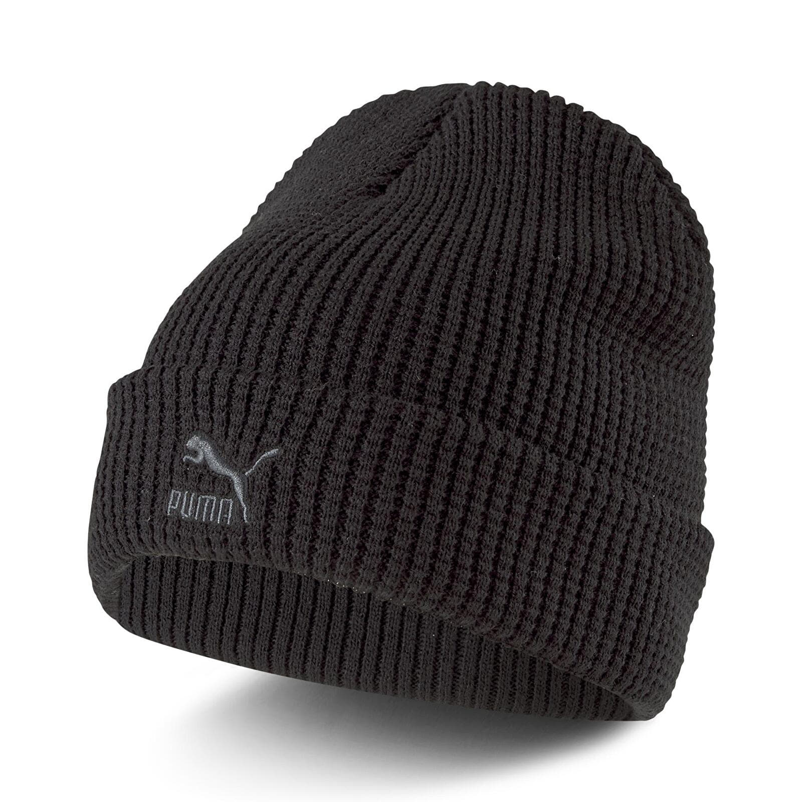 Hats Puma Archive Mid Fit Beanie Puma Black/ Gray Logo