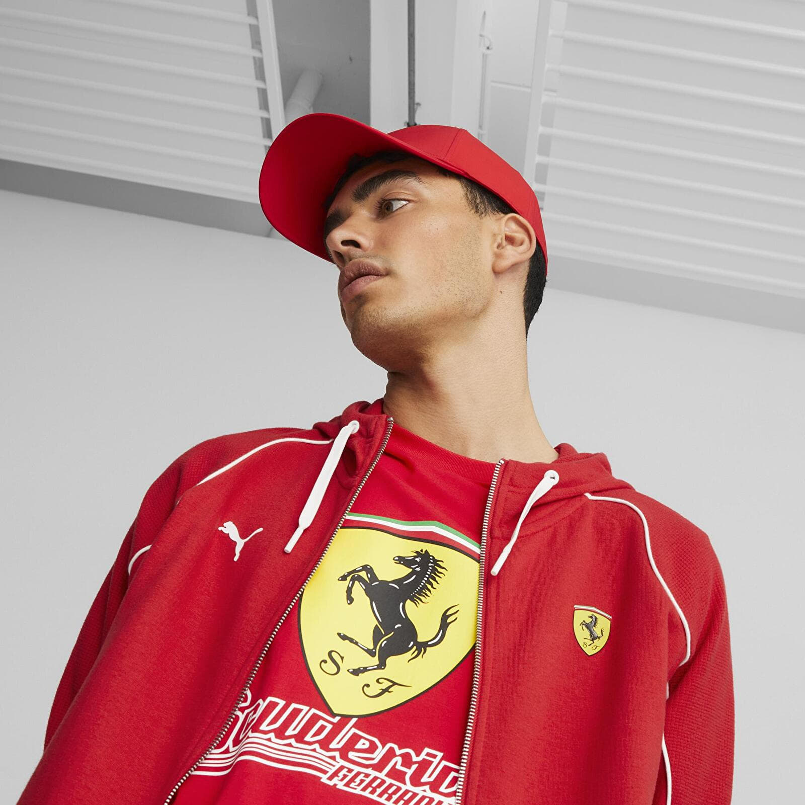 Cappellino Puma Ferrari 024451 Rossa Corsa 01