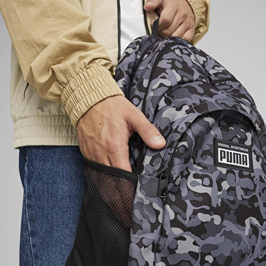Backpacks Puma Puma Academy Backpack Concrete Gray Camo Aop Queens