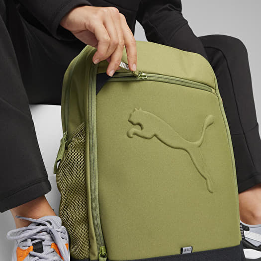 Puma olive green backpack new arrivals