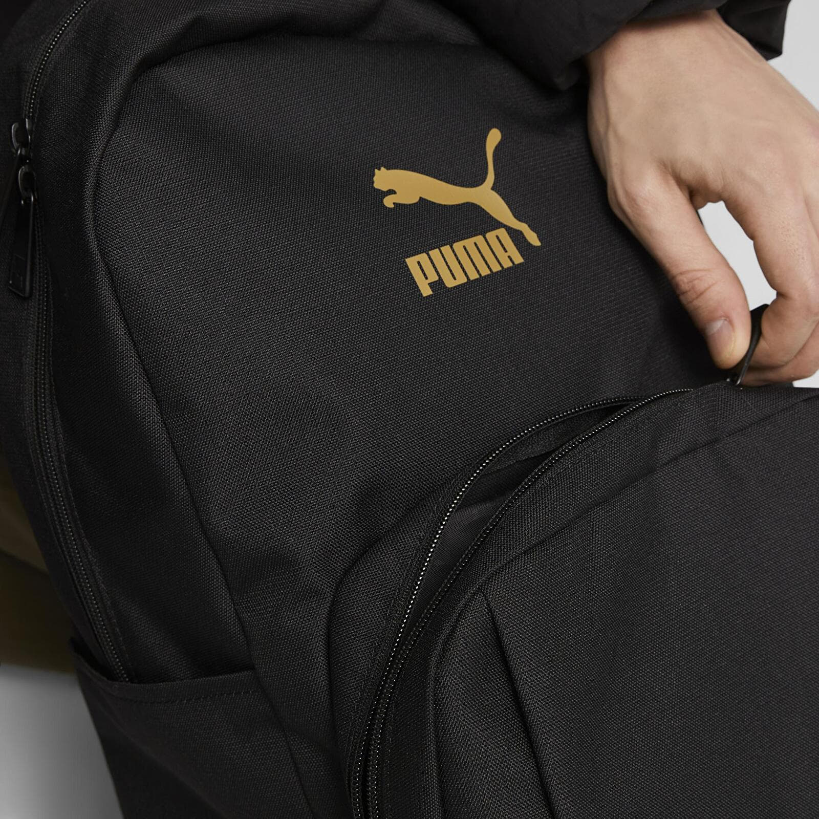 Rucksacke Puma Classics Archive Backpack Puma Black Golden Queens