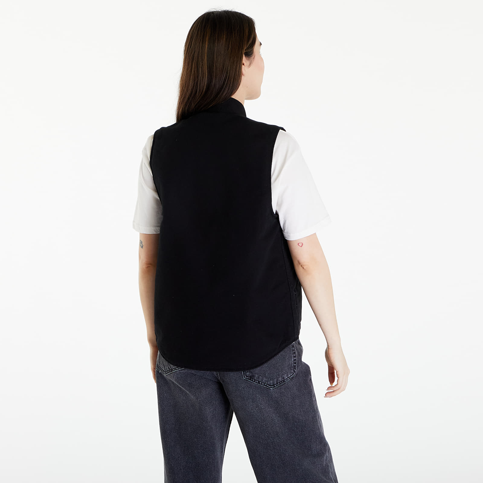 Chalecos Carhartt WIP Classic Vest UNISEX Black Rinsed