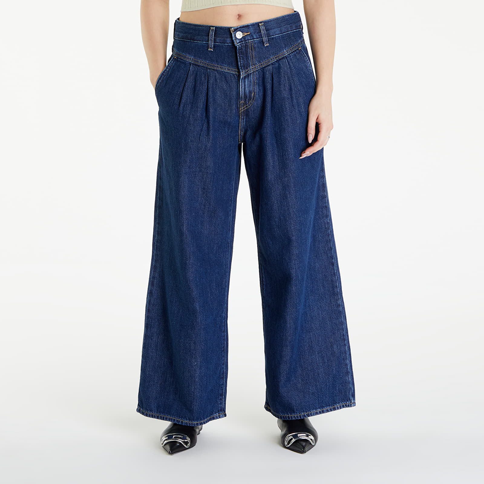 Jeans Levi's® Featherweight Baggy Jeans Paper Map Dark Wash