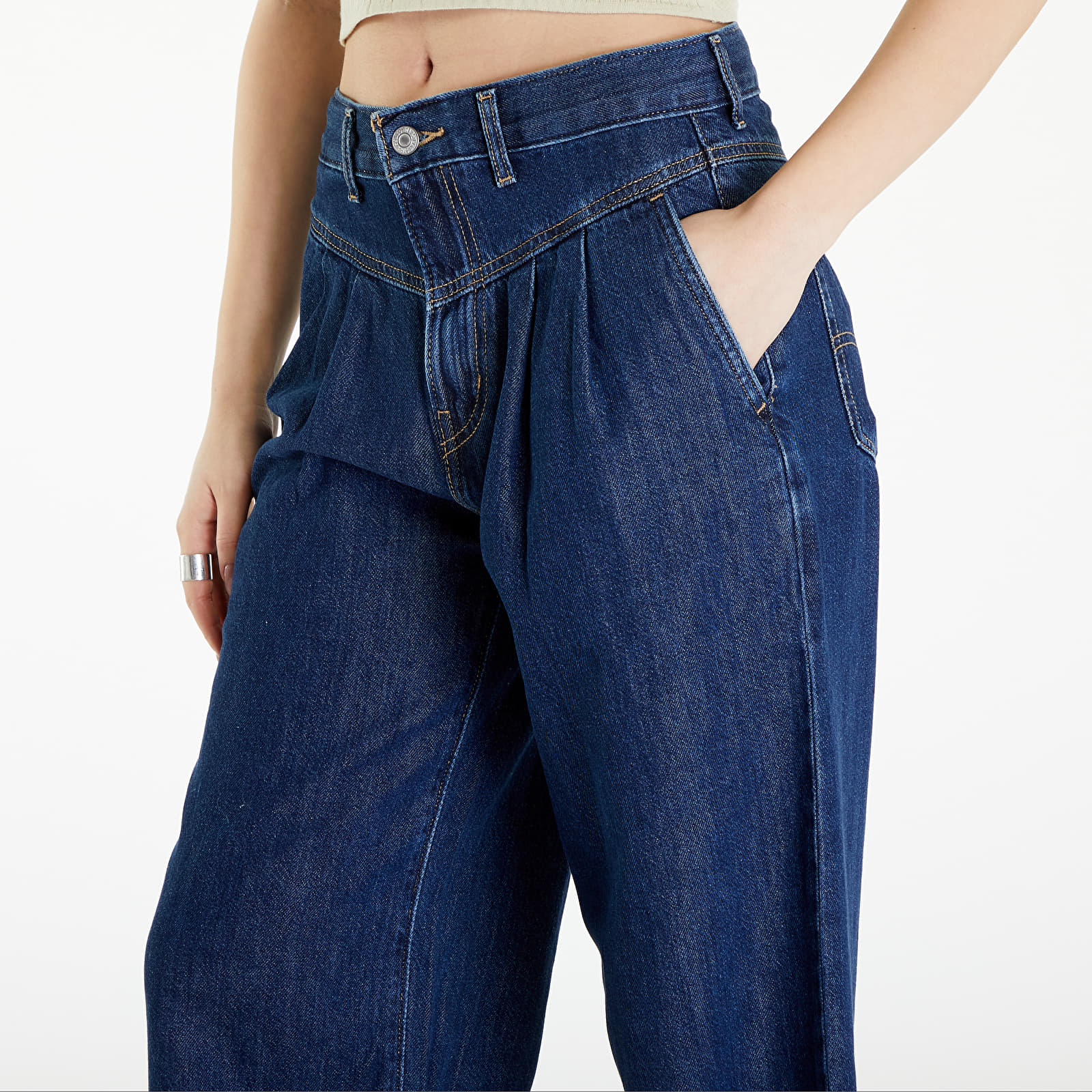 Jeans Levi's® Featherweight Baggy Jeans Paper Map Dark Wash
