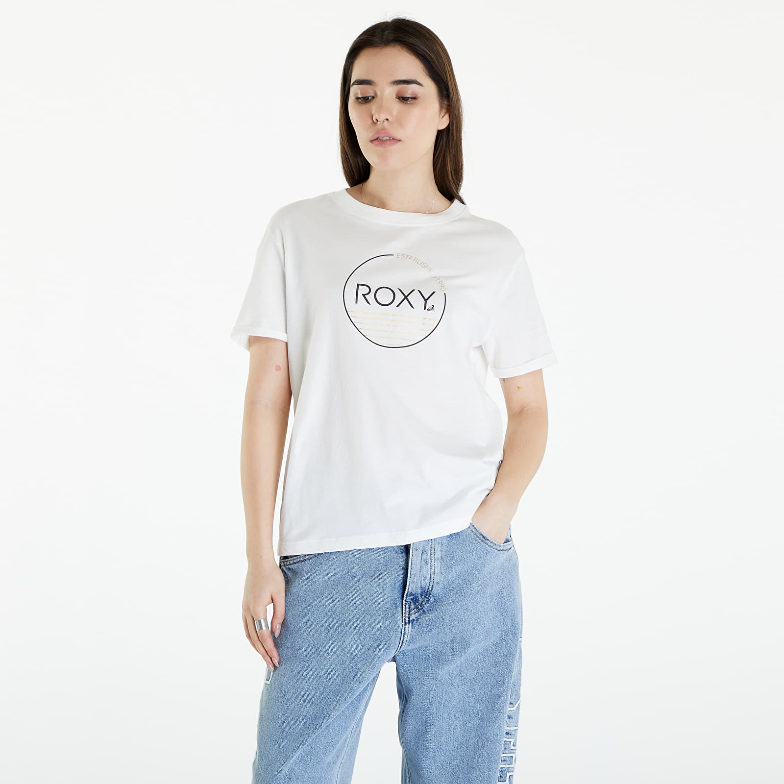 T-Shirts Roxy Noon Ocean Snow White