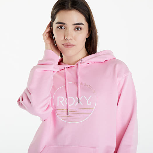 Sweatshirts Roxy Surf Stoked Hoodie Terry Prism Pink Queens