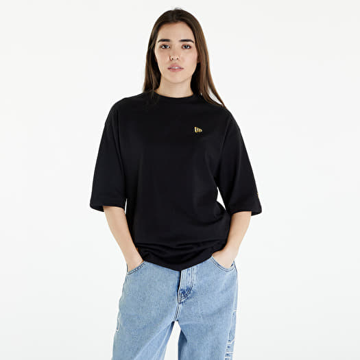 T-shirt New Era Sticker OS Tee UNISEX Black/ Metallic Gold