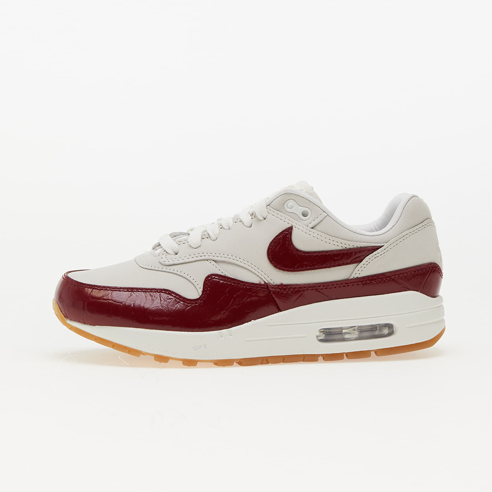 Damessneakers en -schoenen Nike W Air Max 1 Lx Sail/ Team Red-Sail-Gum Light Brown