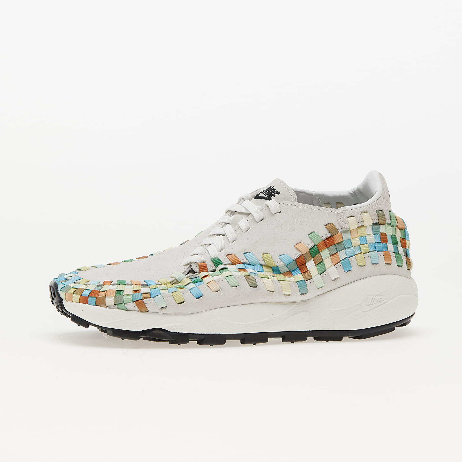 Naiste tossud ja kingad Nike W Air Footscape Woven Summit White/ Black-Sail-Multi-Color