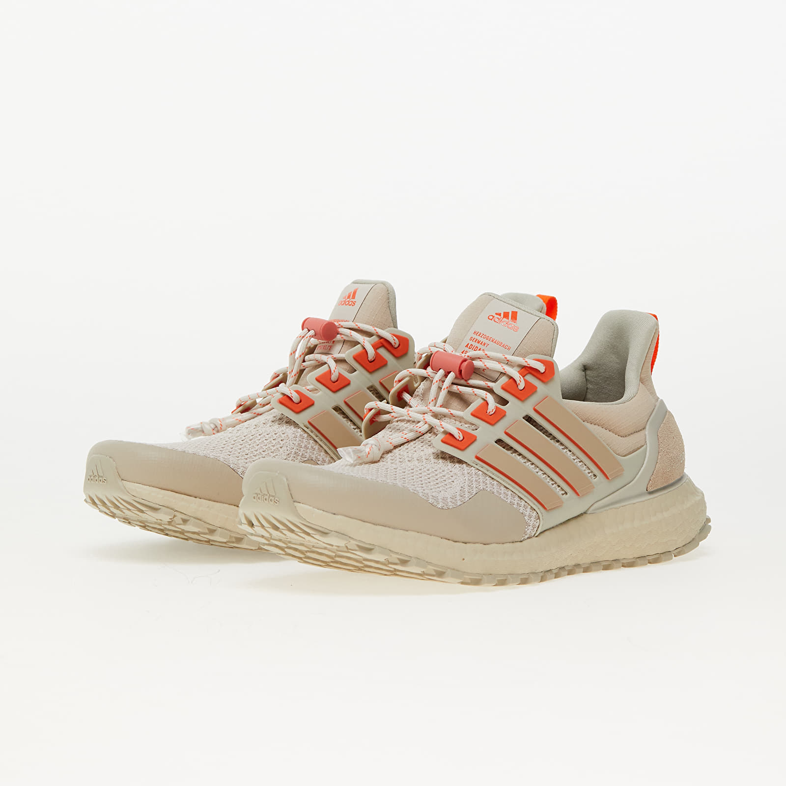 Pánske tenisky a topánky adidas UltraBOOST 1.0 Atr Aluminium/ Wonder Beige/ Impact Orange