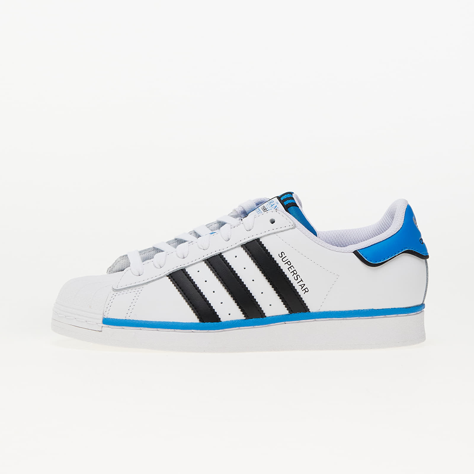 Men's sneakers and shoes adidas Superstar Ftw White/ Core Black/ Brave Blue