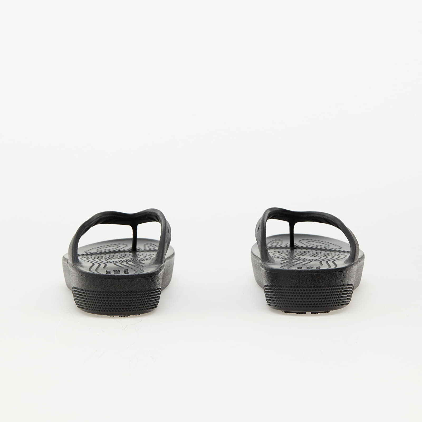 Women's sneakers and shoes Crocs Classic Platform Flip W Black