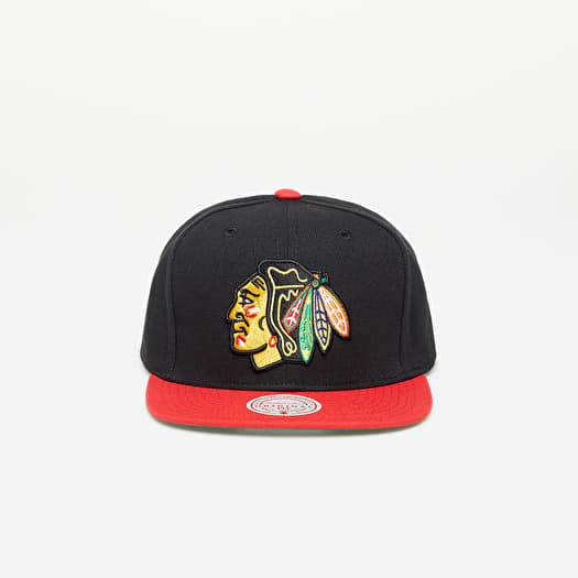 Cap Mitchell & Ness NHL Team 2 Tone 2.0 Snapback Blackhawks Black/ Red