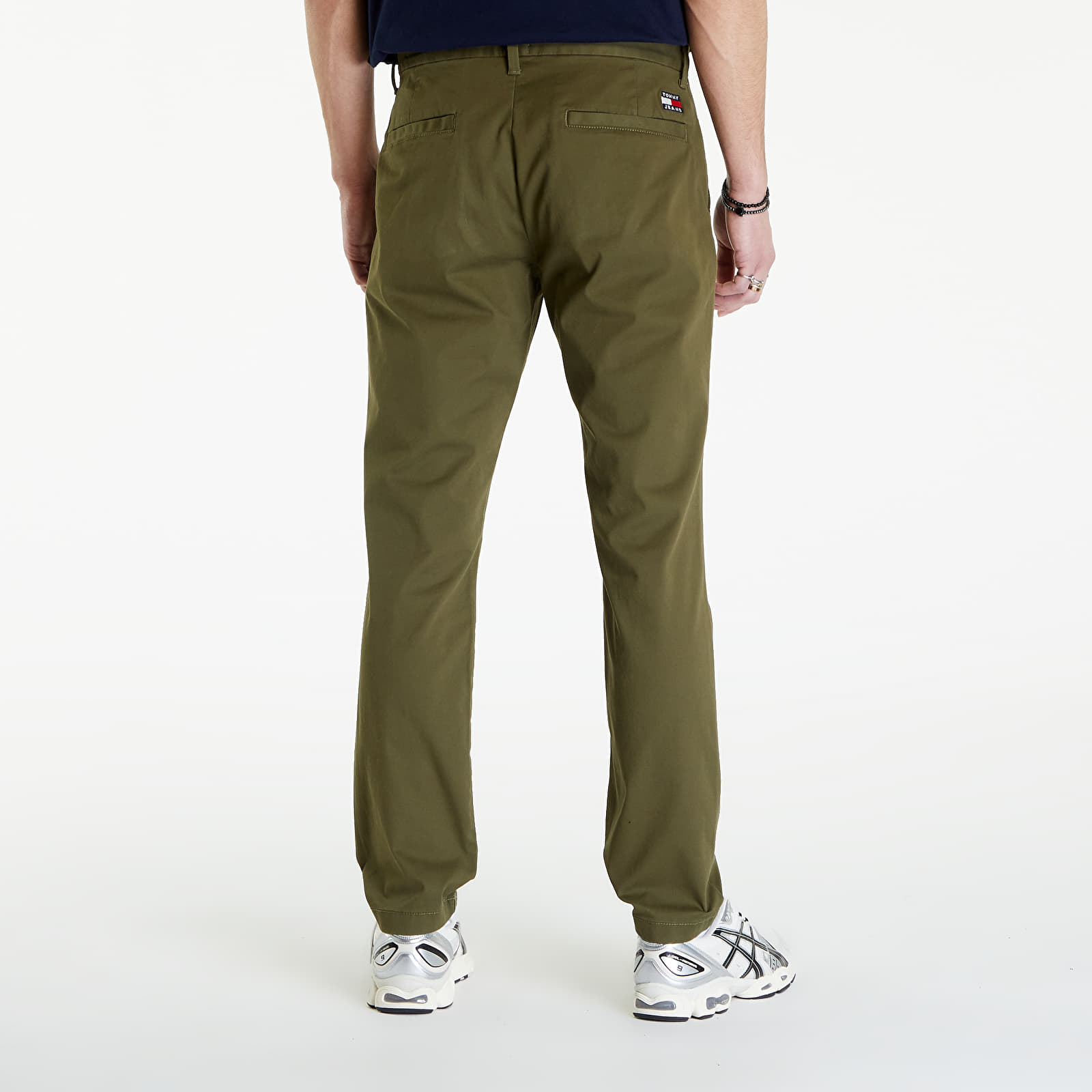 Jeans og bukser Tommy Jeans Austin Chino Drab Olive Green