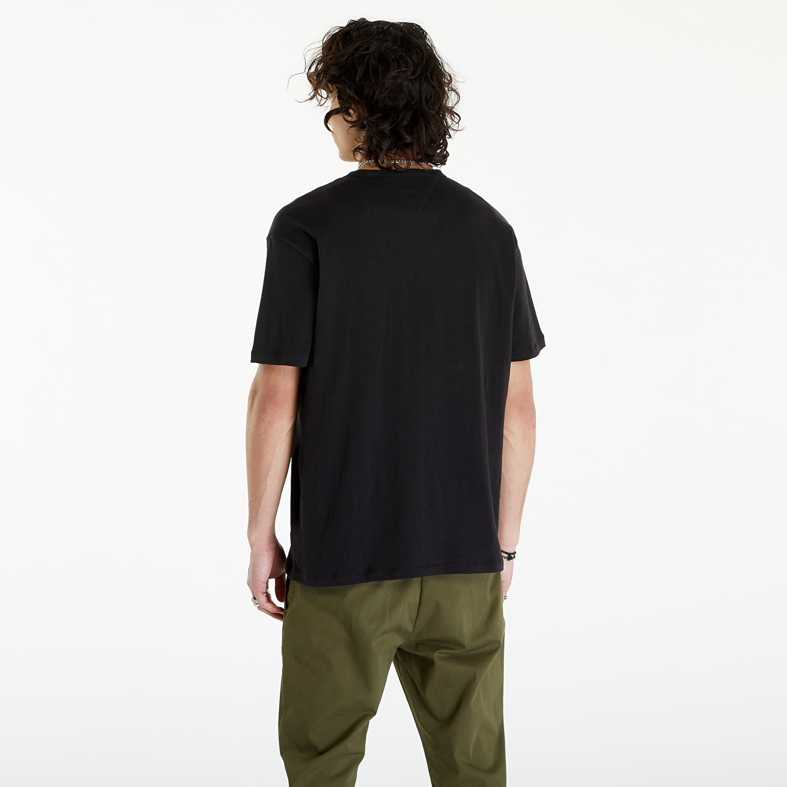 Majice i košulje Tommy Jeans Regular Badge Tee Black