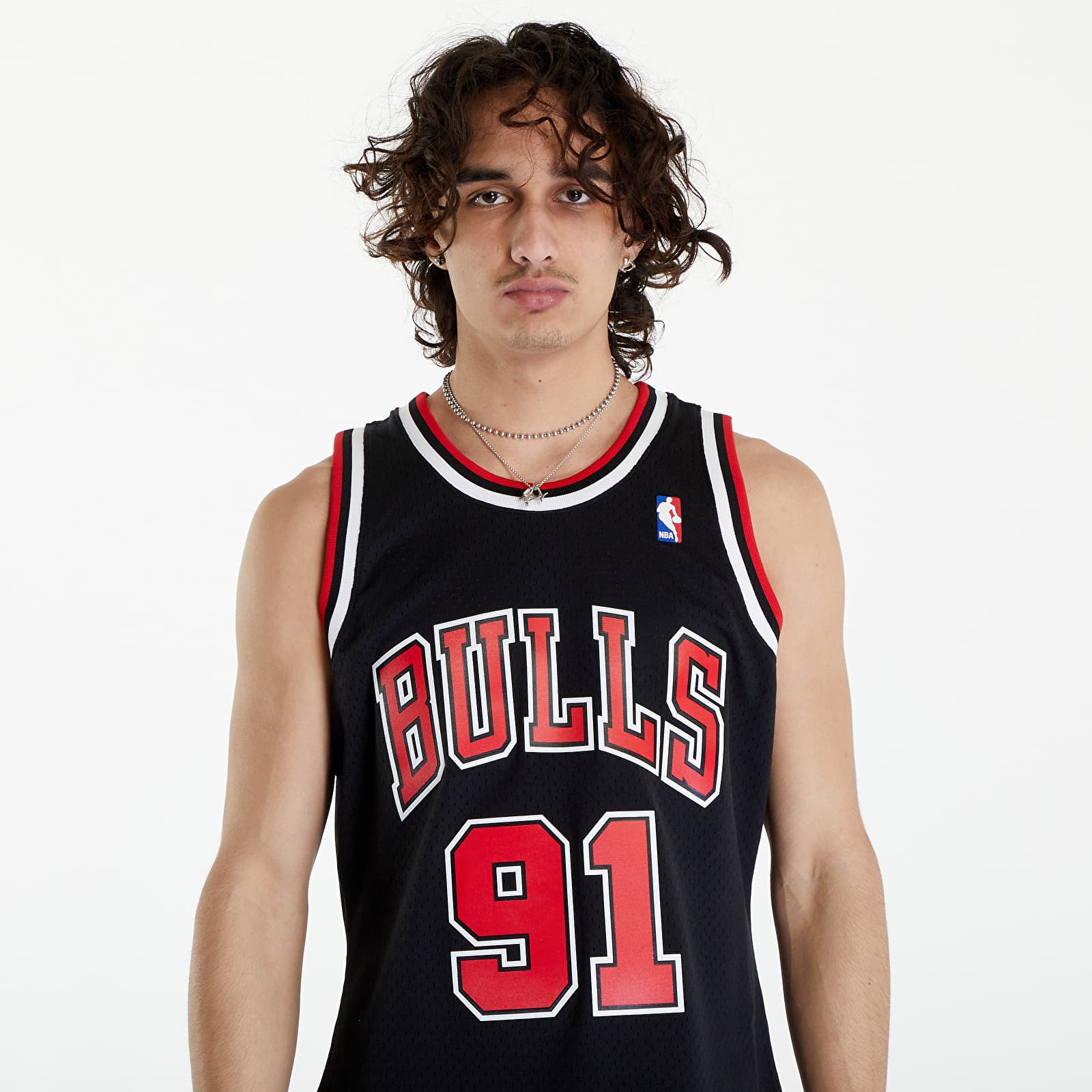 Camisetas de tirantes Mitchell & Ness NBA Swingman Alternate Jersey Bulls 1997 Dennis Rodman Black