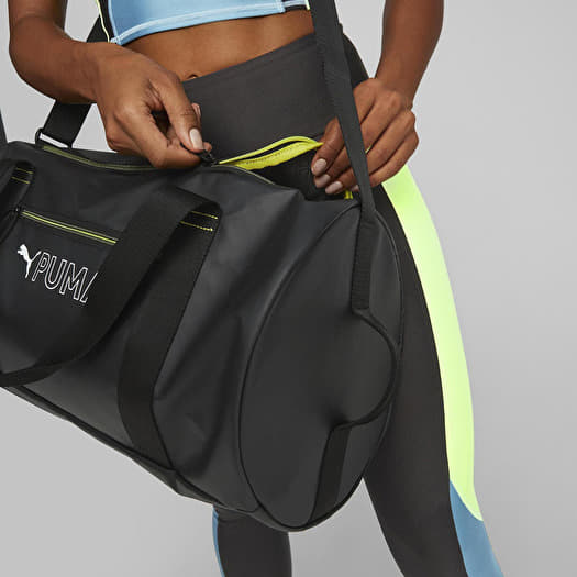 Duffle bag Puma Fit Duffle Puma Black Yellow Burst Queens