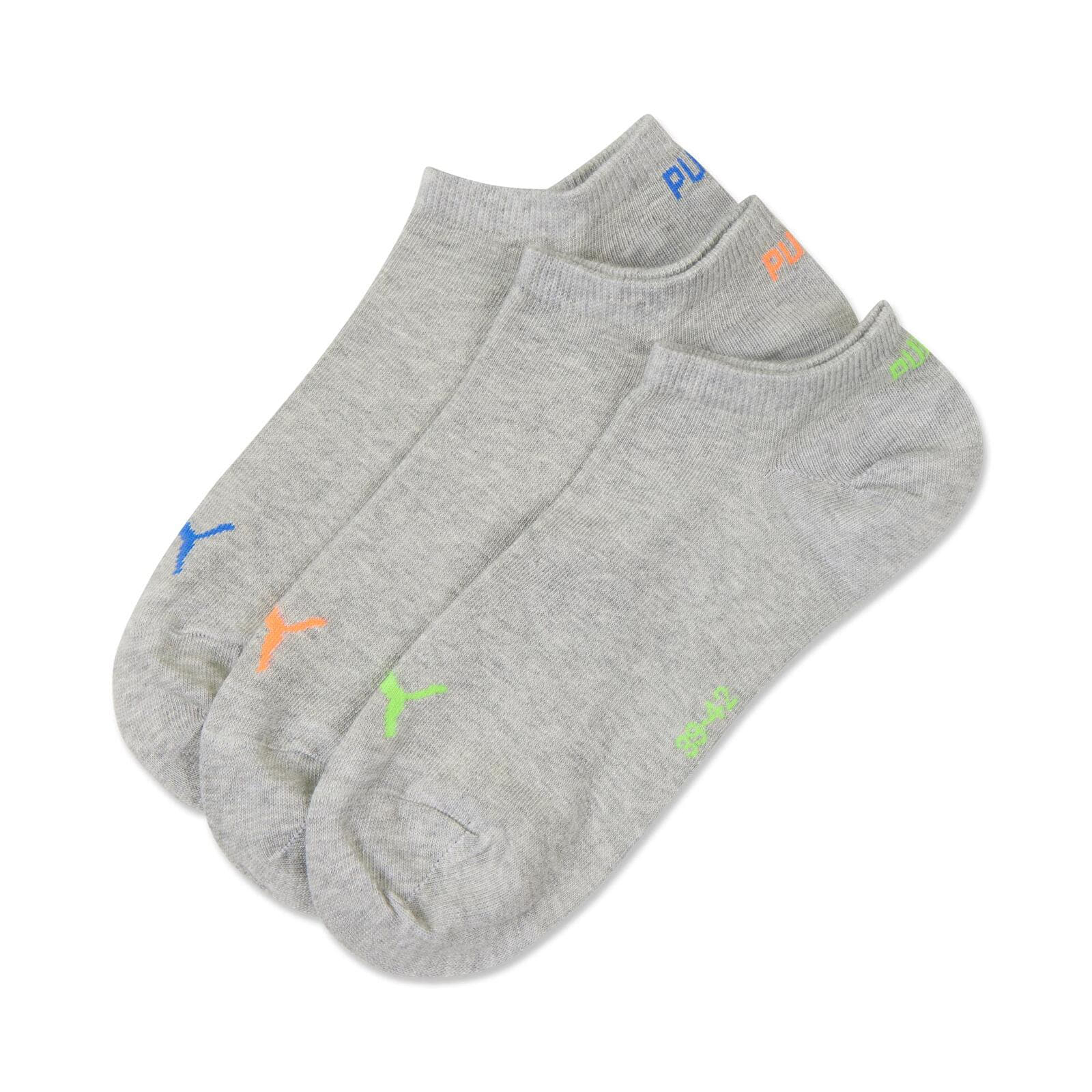 Ponožky Puma Socks 3-Pack Grey/ Blue
