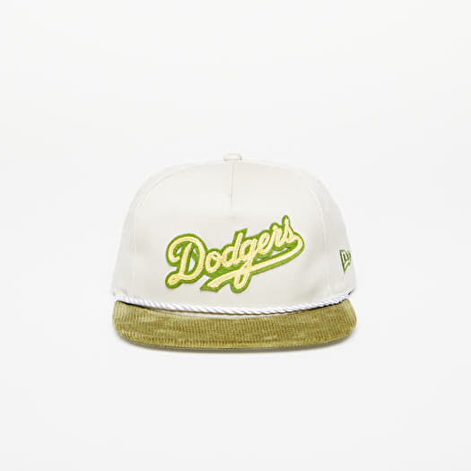 Gorra New Era Los Angeles Dodgers Cord Golfer Snapback Cap Stone/ Green