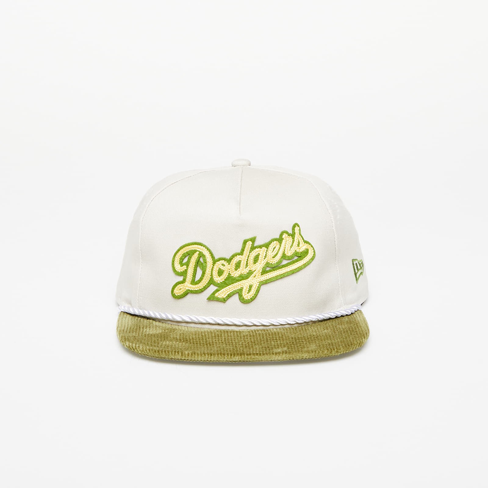 Petten New Era Los Angeles Dodgers Cord Golfer Snapback Cap Stone/ Green