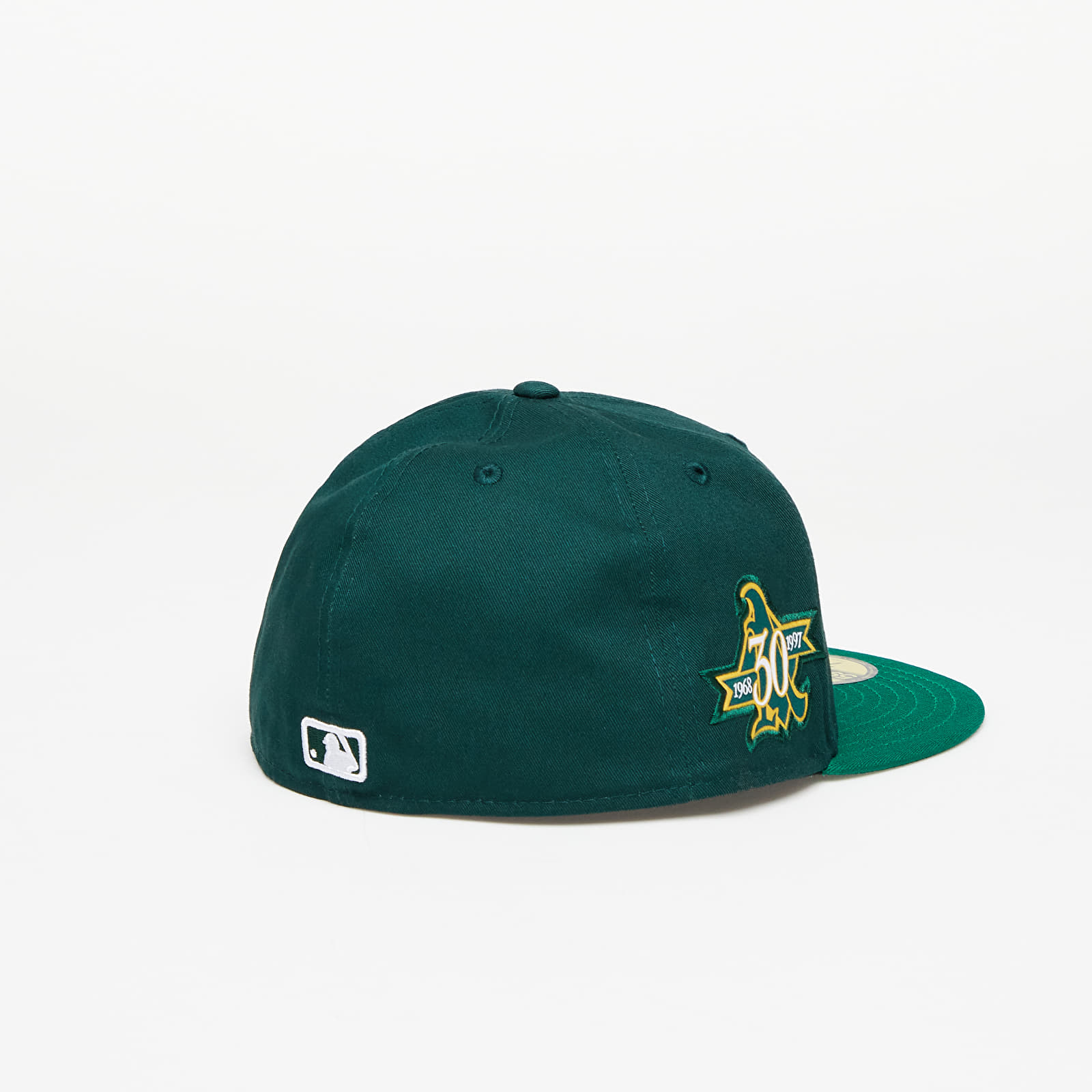 Kšiltovky New Era Oakland Athletics MLB Team Colour 59FIFTY Fitted Cap Dark Green/ White