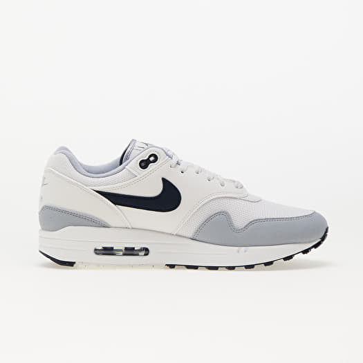Men s shoes Nike Air Max 1 Platinum Tint Dark Obsidian Wolf Grey