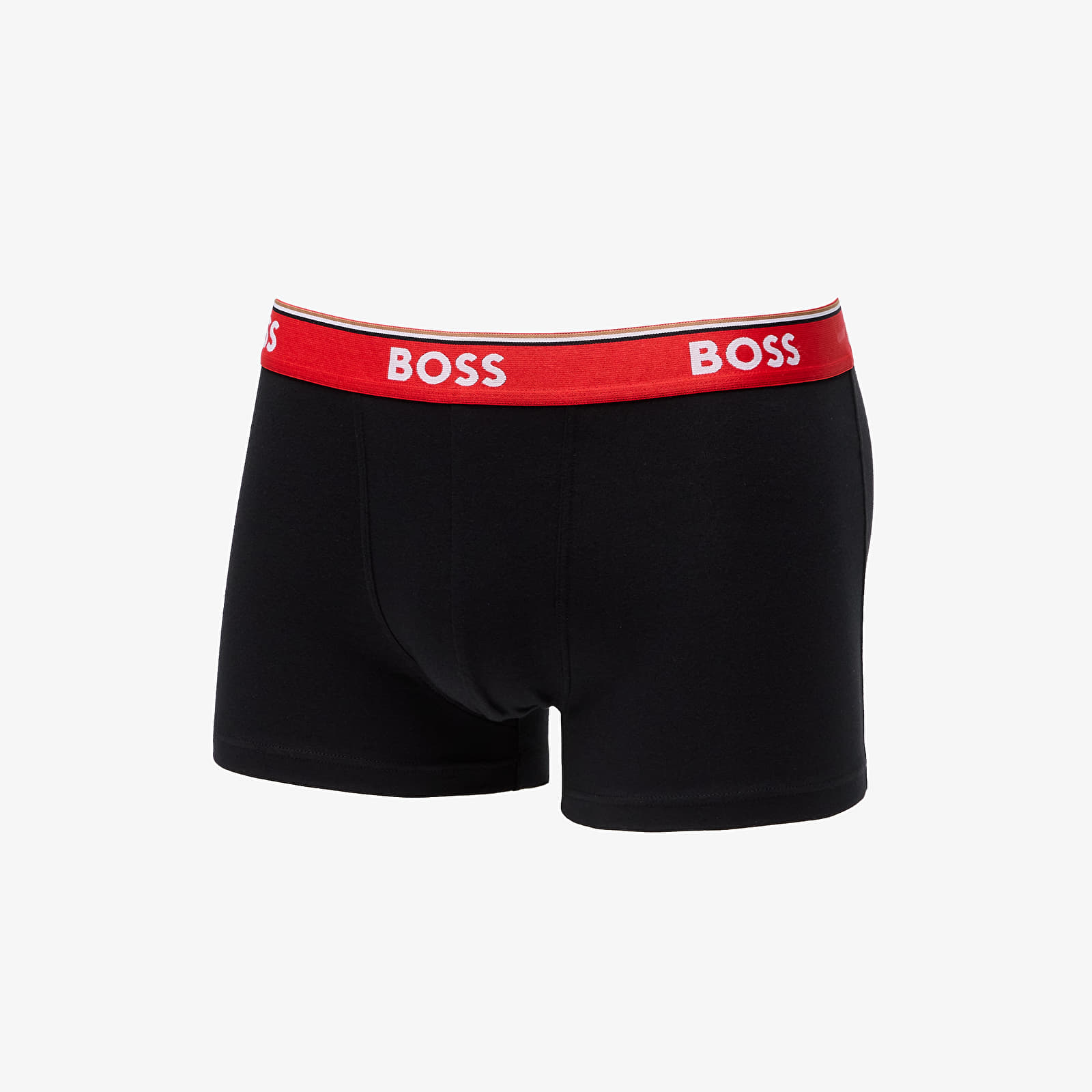 Boxerky Hugo Boss Power Design Trunk 3-Pack Black/ Navy/ Red