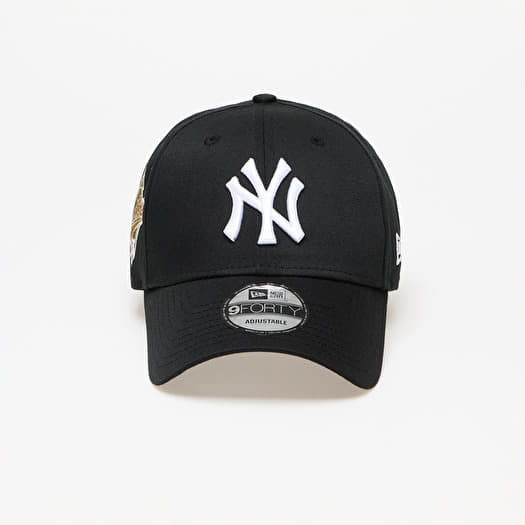 Keps New Era New York Yankees World Series Patch 9FORTY Adjustable Cap Black