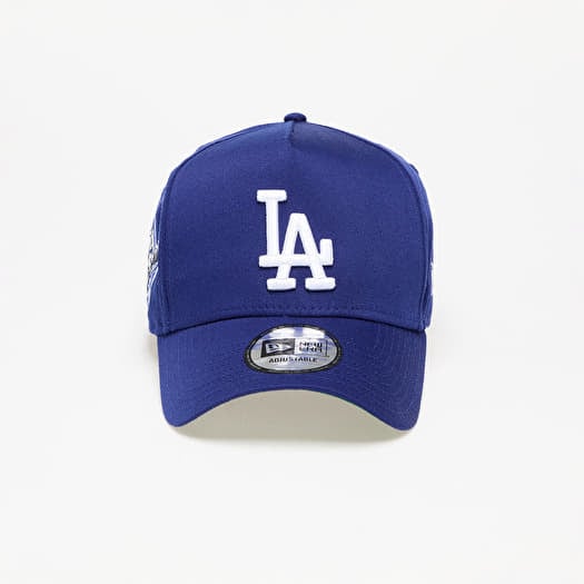 Cap New Era Los Angeles Dodgers World Series Patch 9FORTY E-Frame Adjustable Cap Dark Royal