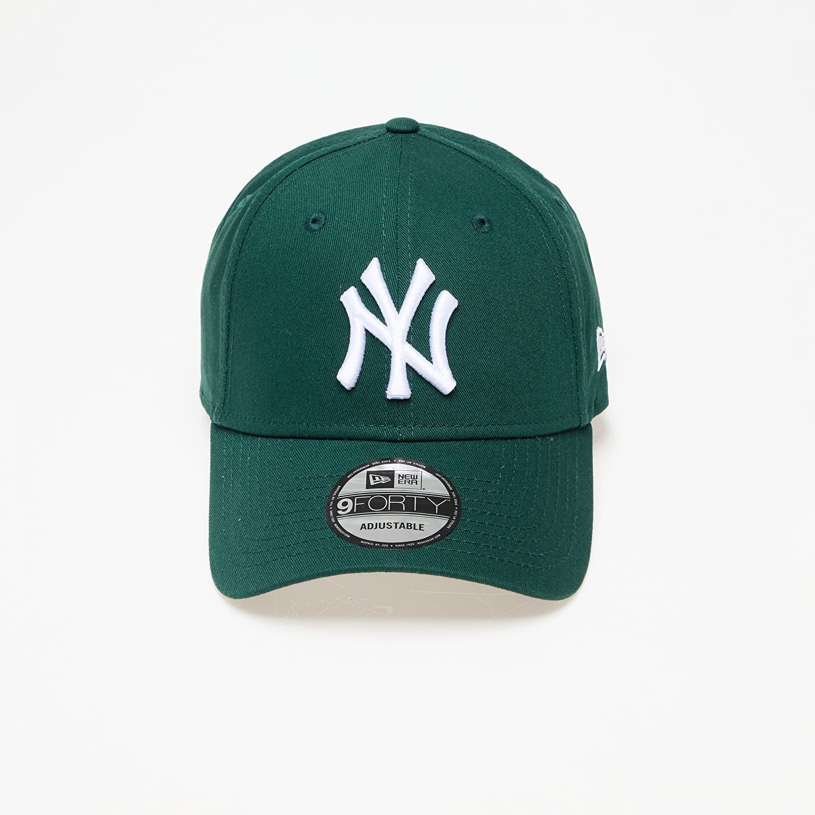 Caps New Era New York Yankees League Essential 9FORTY Adjustable Cap Dark Green/ White