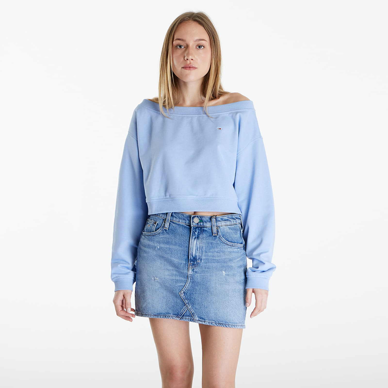 Tommy hilfiger off the shoulder sweater deals