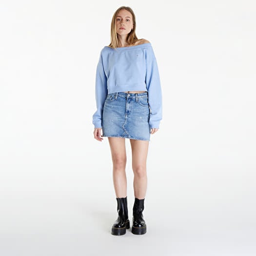 Cropped off the shoulder sweatshirt online