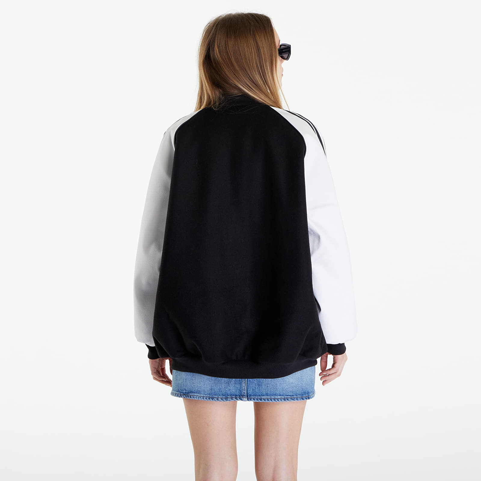 Bombers adidas Sst Oversized Vrct Jacket White/ Black