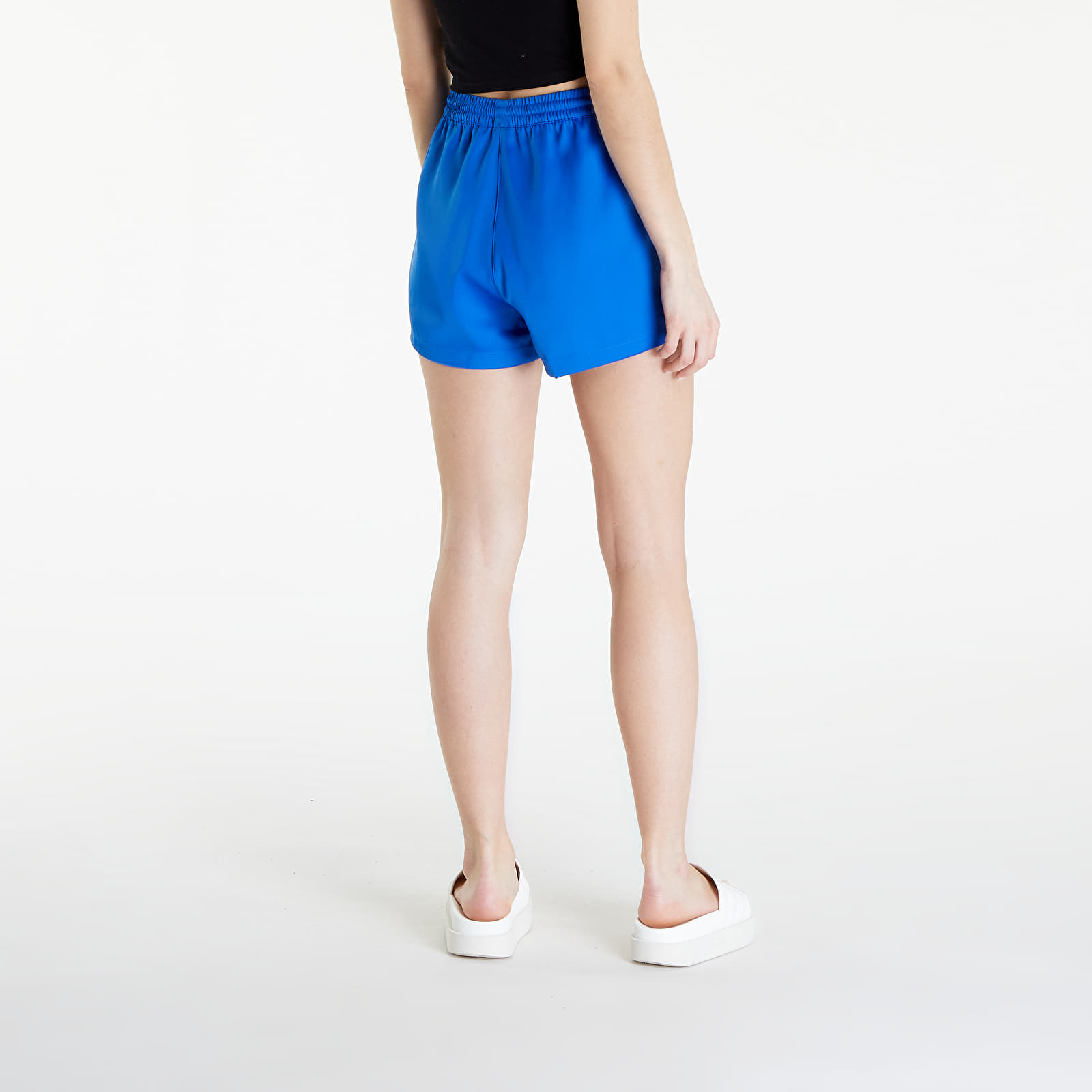 Shorts adidas 3-Stripes Satin Shorts Blue