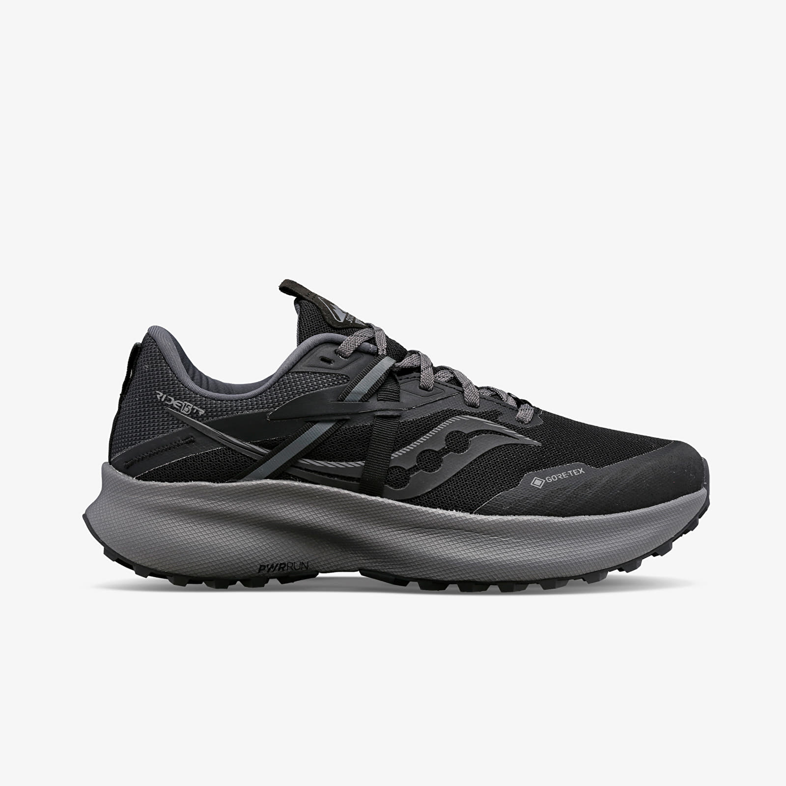 Sneakers und Schuhe für Frauen Saucony Ride 15 Tr Gtx Black/ Charcoal