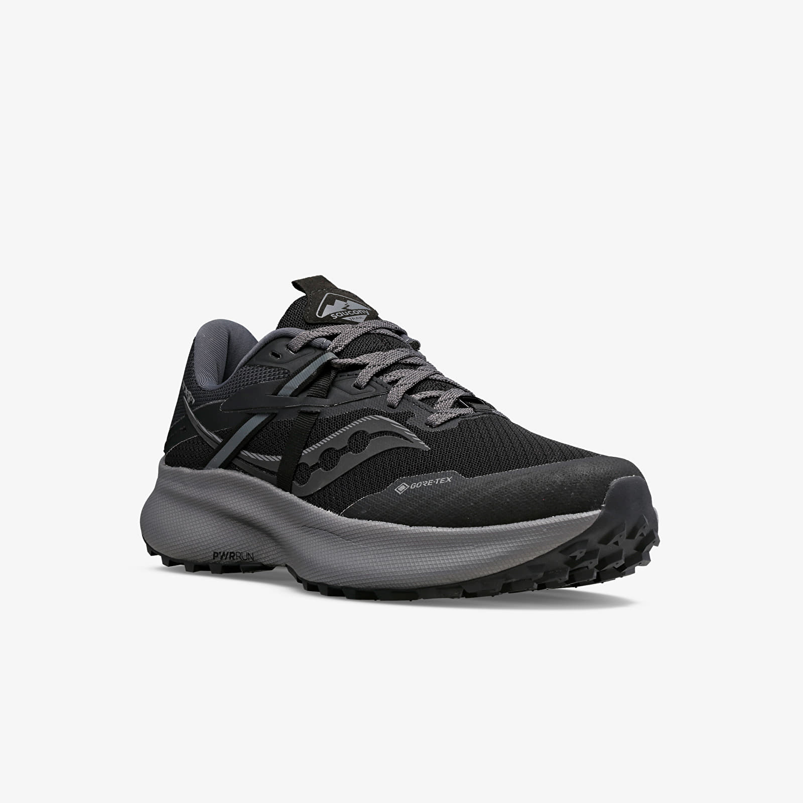 Sneakers und Schuhe für Frauen Saucony Ride 15 Tr Gtx Black/ Charcoal
