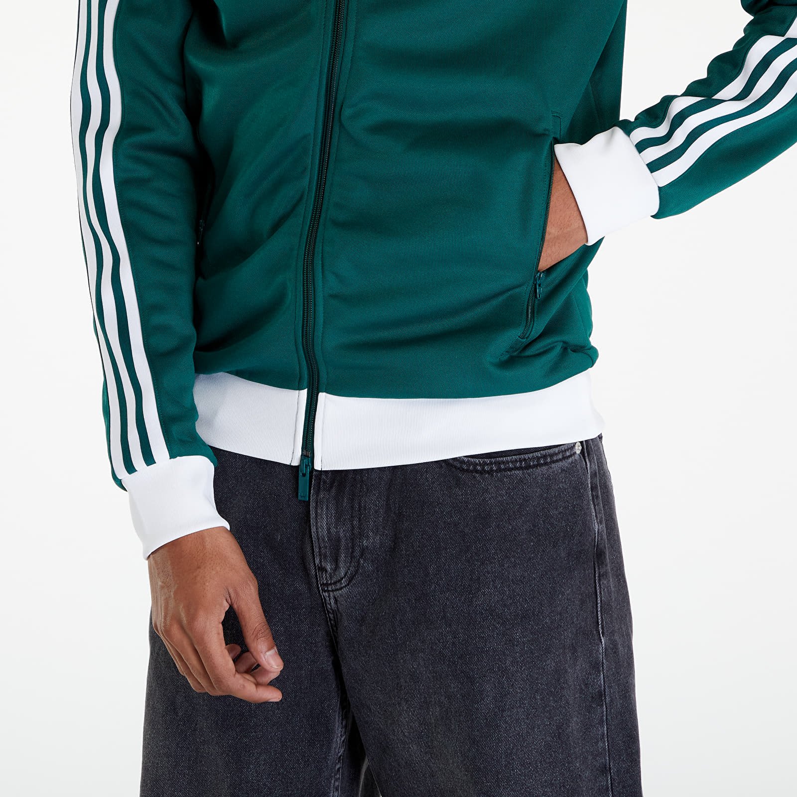 Felpe adidas Adicolor Classics Beckenbauer Track Top Collegiate Green