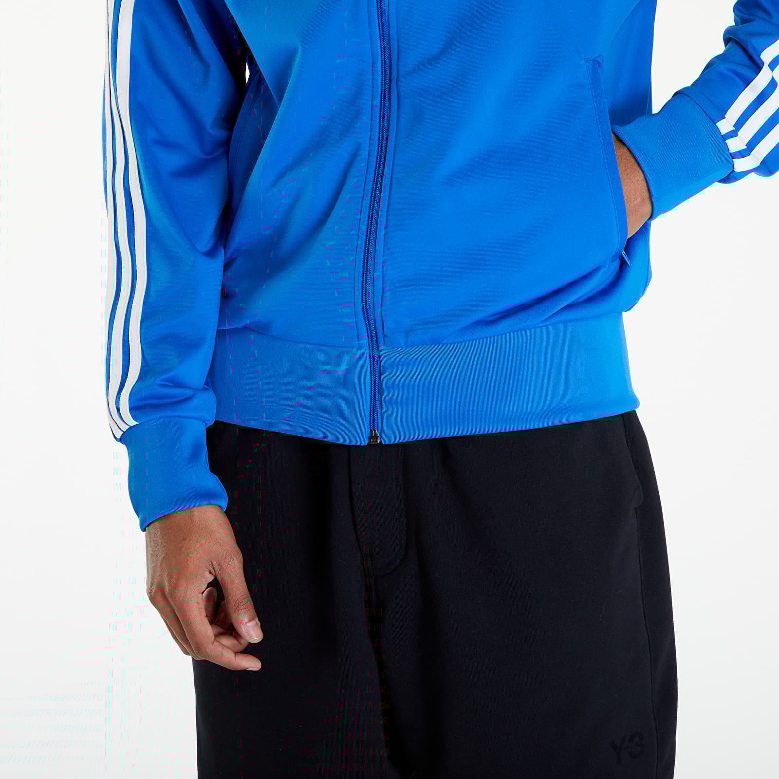Hoodies and sweatshirts adidas Adicolor Classics Firebird Track Top Blue Bird/ White