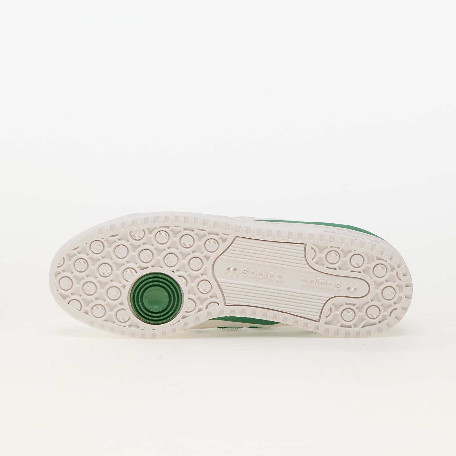 Men's sneakers and shoes adidas Forum Low Cl Cloud White/ Preloveded Green/ Cloud White