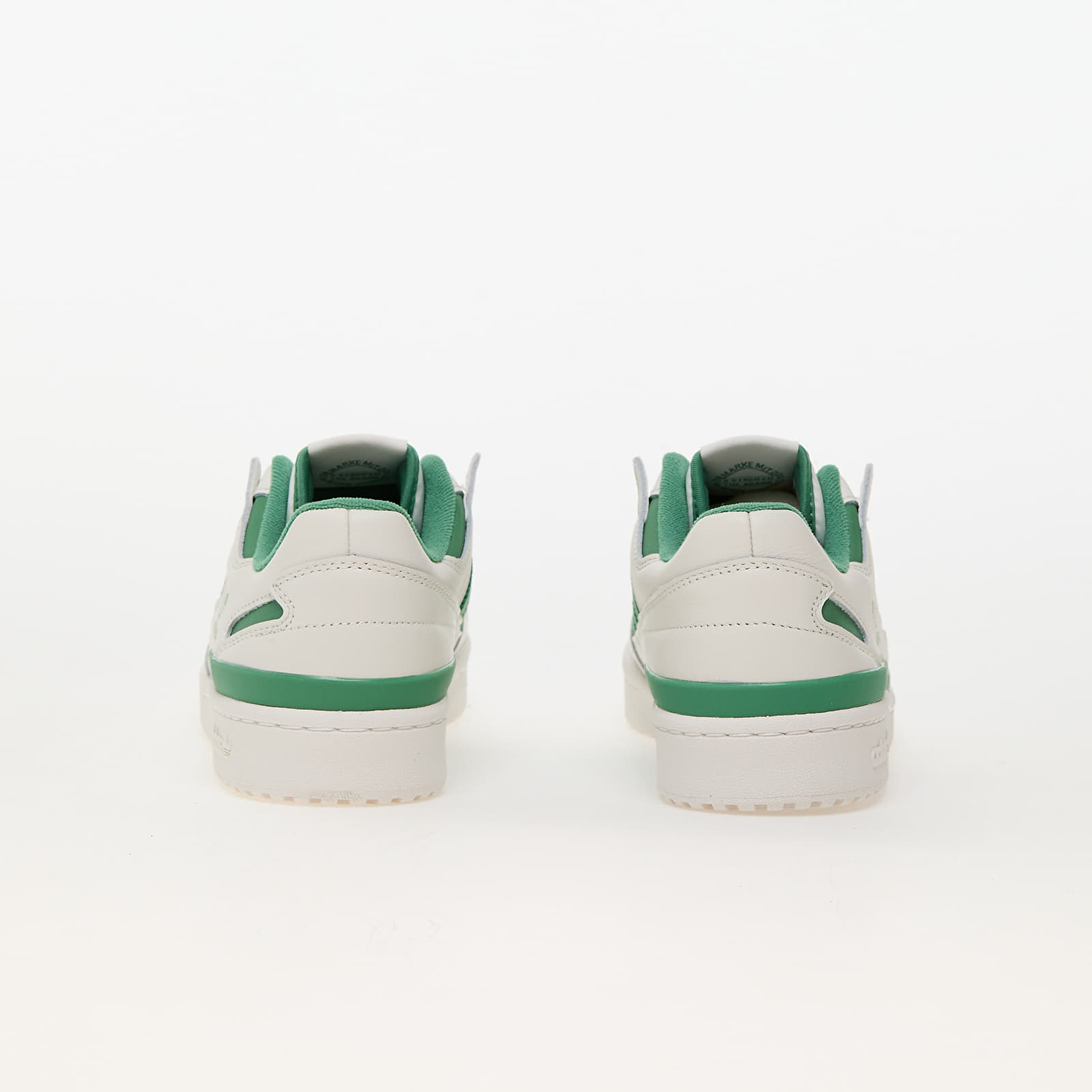 Men's sneakers and shoes adidas Forum Low Cl Cloud White/ Preloveded Green/ Cloud White