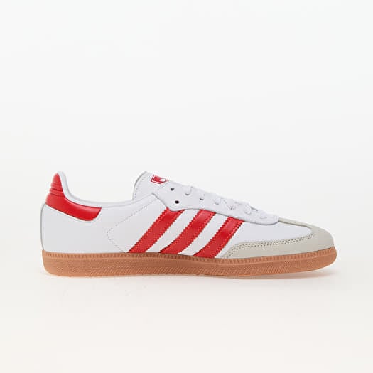 Adidas samba red and white outlet