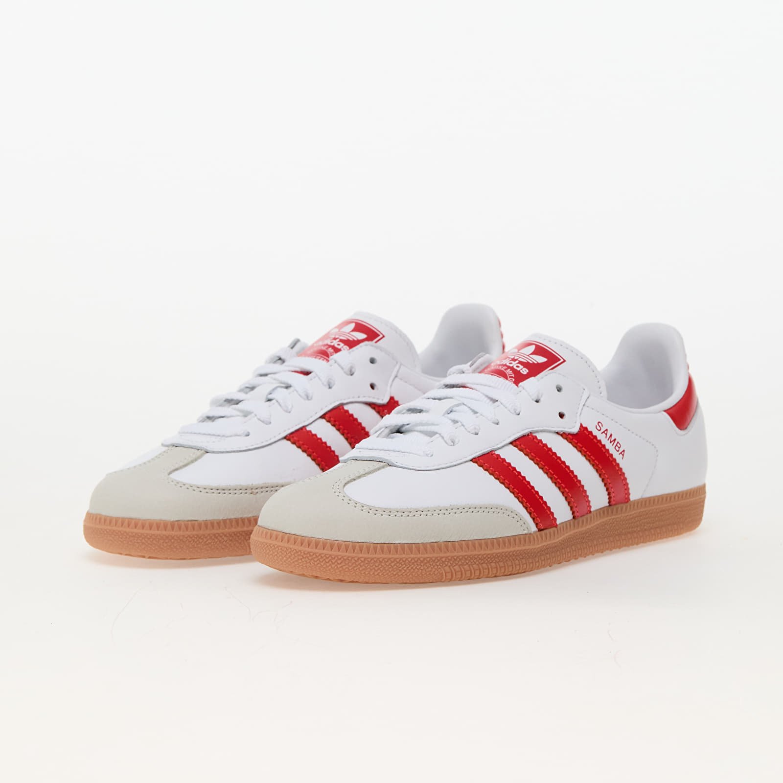 Scarpe donna adidas Samba Og W Ftw White/ Solid Red/ Off White