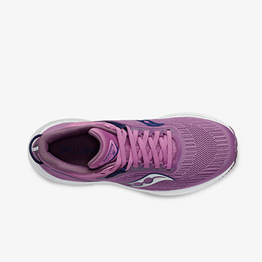 Sneakers und Schuhe fur Frauen Saucony Triumph 21 Grape Indigo Queens