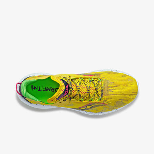 Turnschuhe und Schuhe fur Manner Saucony Kinvara 14 Yellow Queens
