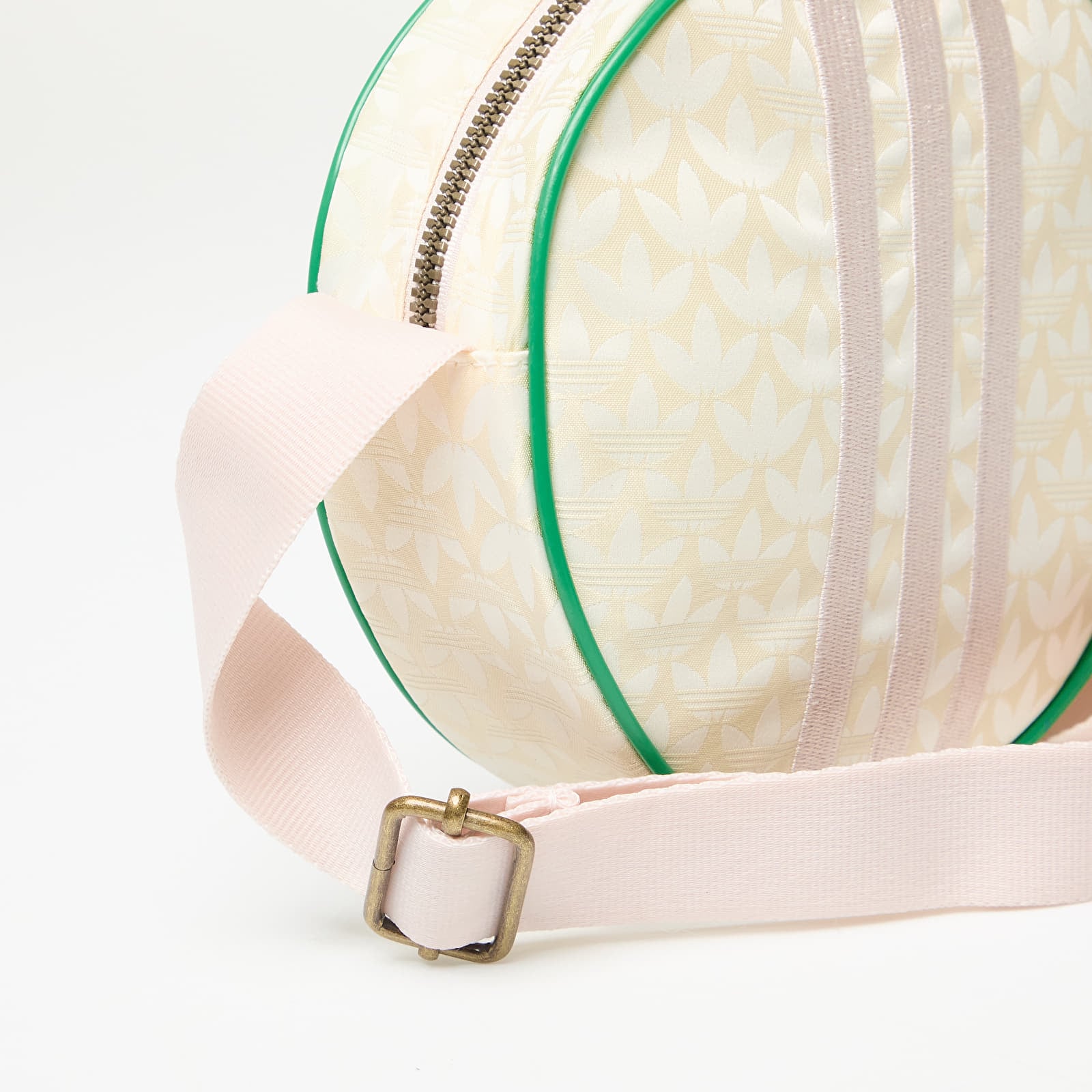 Skuldertasker adidas Round Bag Core White/ Putmau/ Green